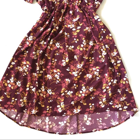 NWT Isabel Maternity Floral Short Sleeve Dress - Picture 4 of 10